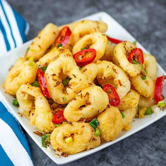 Salt and Pepper Calamari