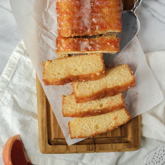 Grapefruit Drizzle Cake