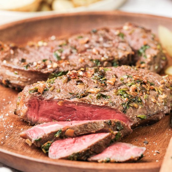 6 Minute Flat Iron Steak