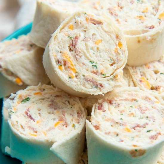 Chicken Bacon Ranch Pinwheels