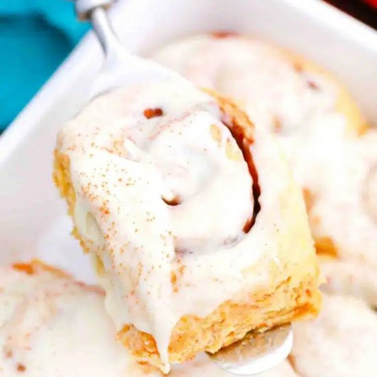 Carrot Cake Cinnamon  Roll