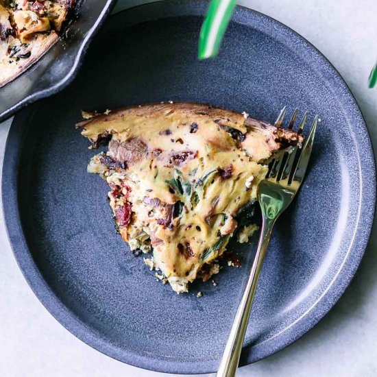 Vegan Vegetable Frittata