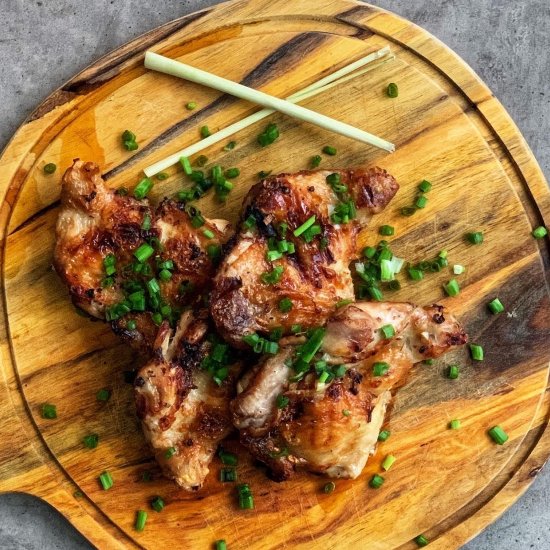 Air Fryer Lemongrass Chicken Chop