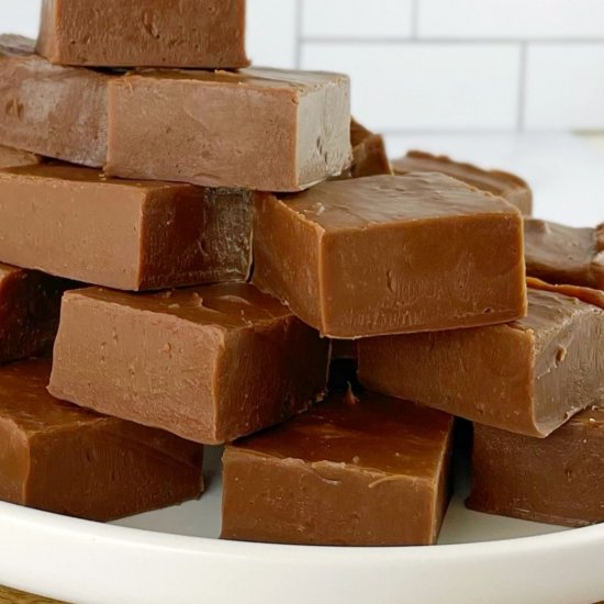 2 Ingredient Fudge