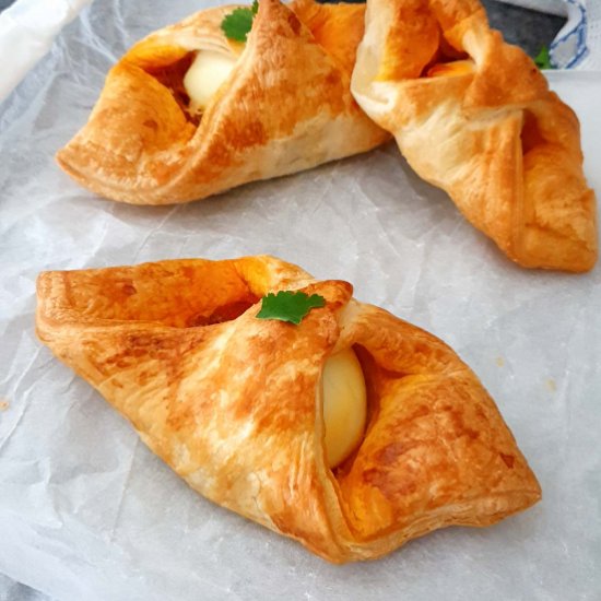 Air Fryer Egg Puffs