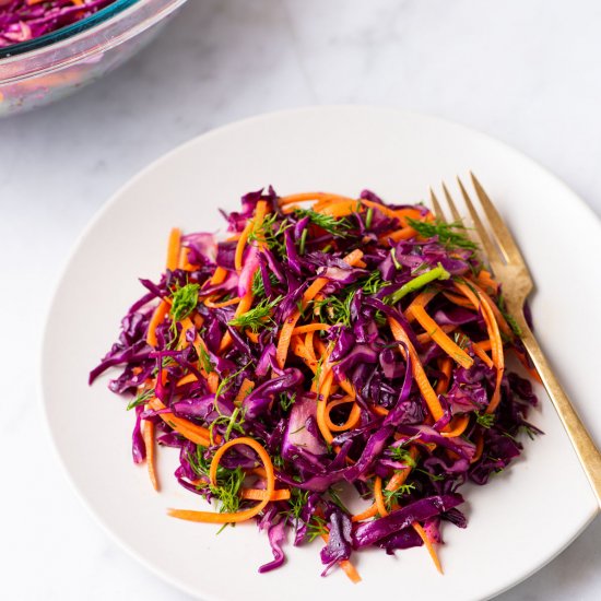 Purple Cabbage Slaw