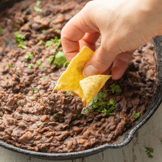 Refried Black Beans