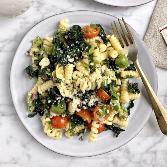 Kale Pasta Salad