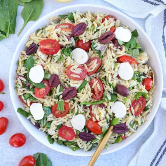 Pesto Orzo Salad