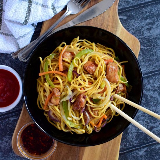 Kolkata Chicken Chowmein