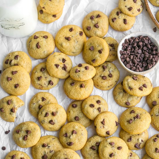 Mini Chocolate Chip Cookies