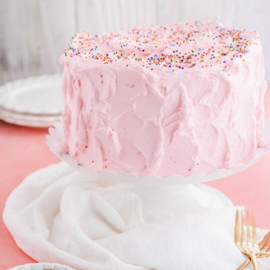 Mexican Pink Layer Cake