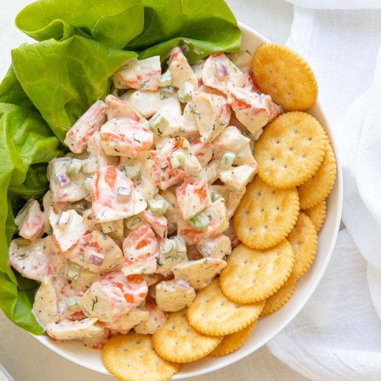 imitation crab salad