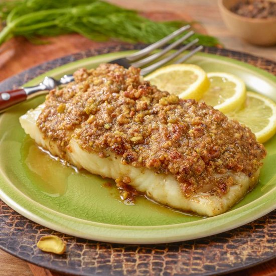 Pistachio Crusted Fish