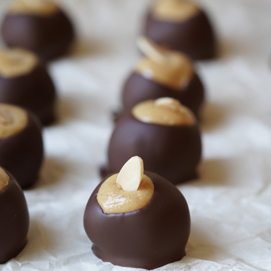 Almond Butter Buckete Balls