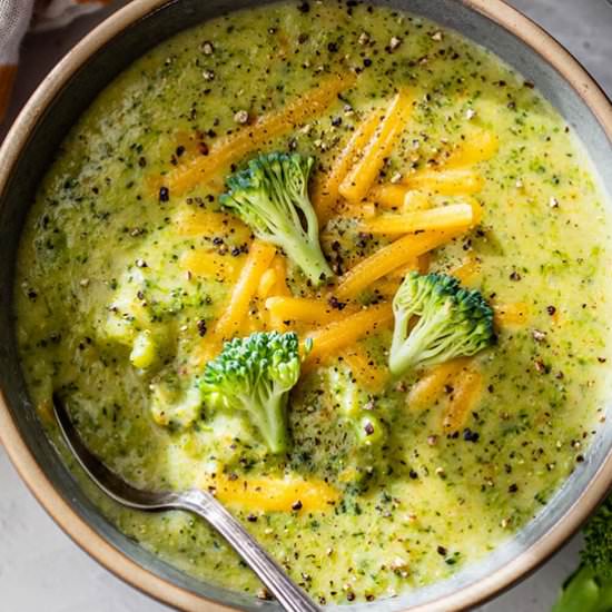 Broccoli Cheddar Soup