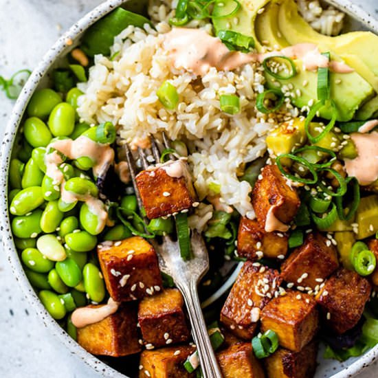 Tofu Poke Bowl