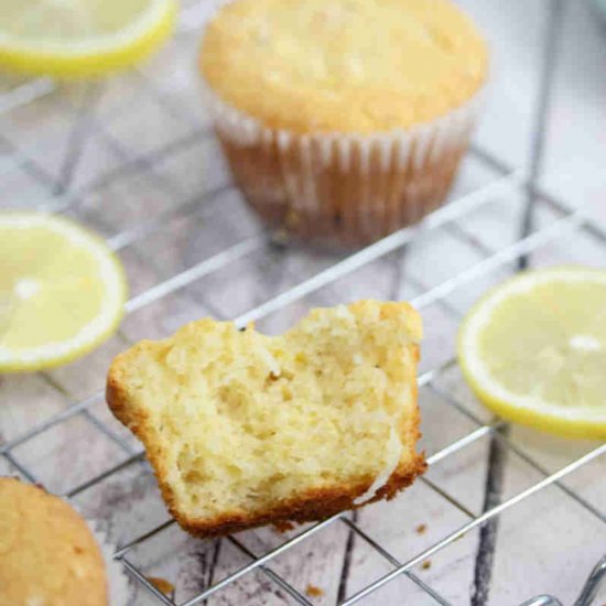 Healthy Lemon Muffins