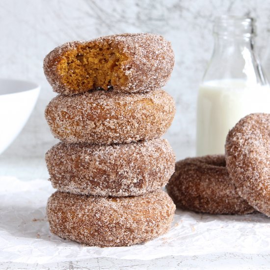 Gluten Free Pumpkin Donuts