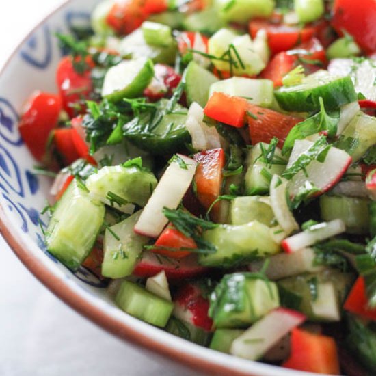 Fresh Vegetable Salad Recipe