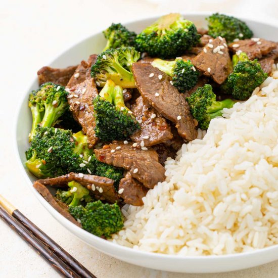 easy beef and broccoli