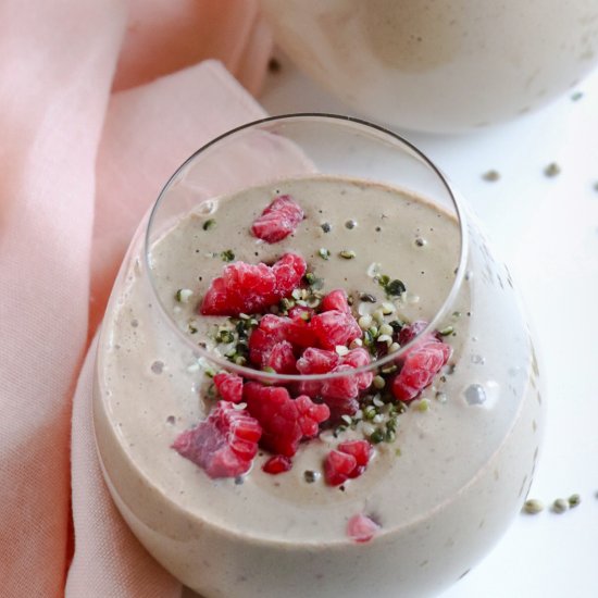 Hemp seed smoothie