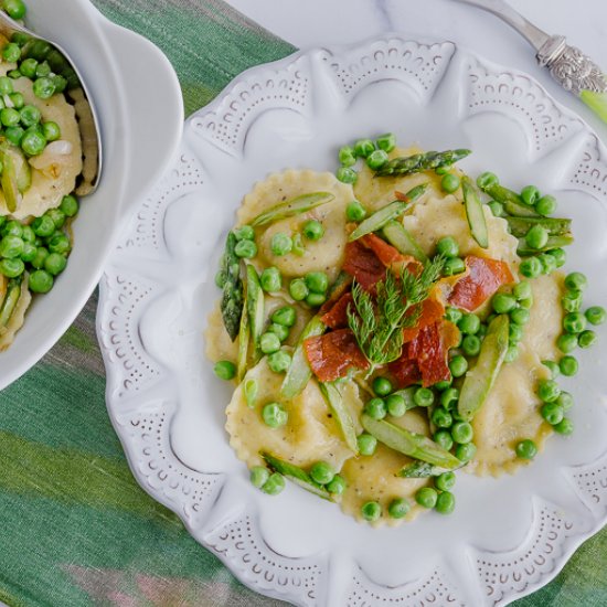 Ravioli Primavera