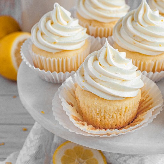 Gluten-Free Lemon Cupcakes