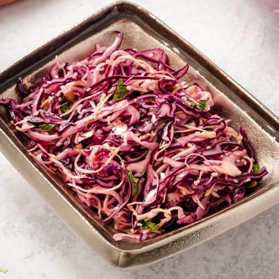 Crunch Cabbage Salad with Mint