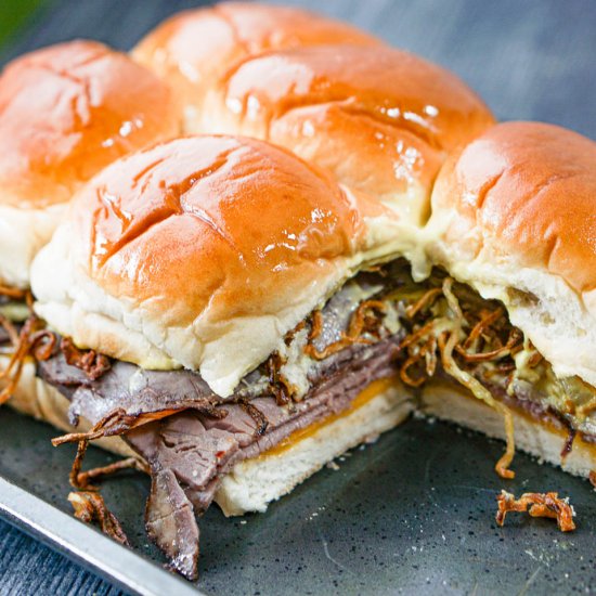 Keto Roast Beef Slider Sandwiches