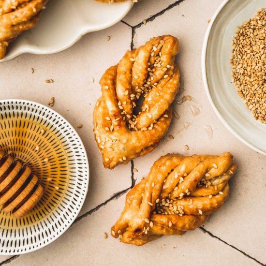 Moroccan Chebakia Cookies