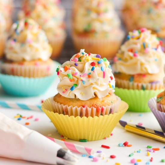 Funfetti Cupcakes