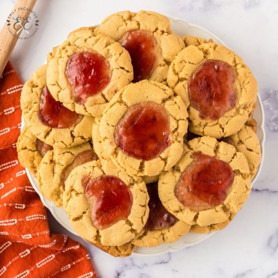 Peanut Butter and Jelly Cookies