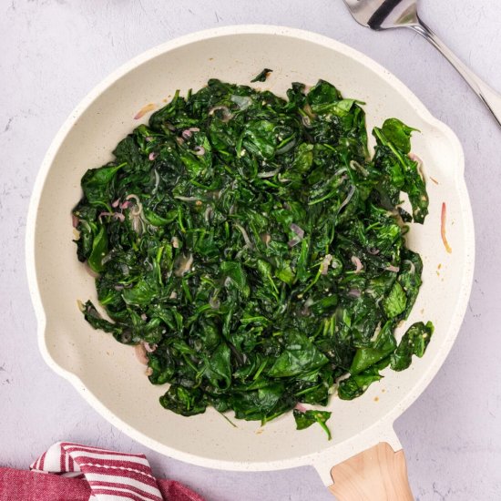 Sautéed Spinach