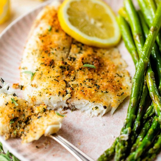 Broiled Tilapia Oreganata