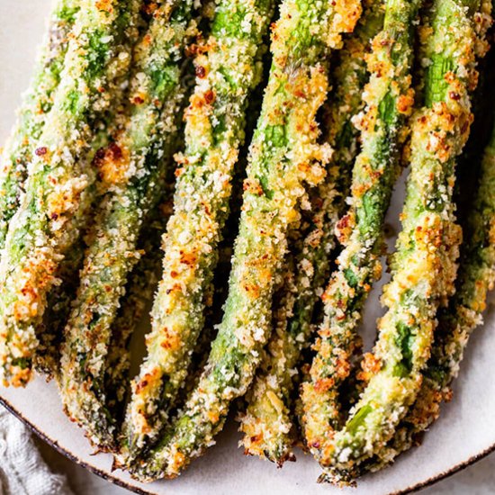 Parmesan Asparagus Fries