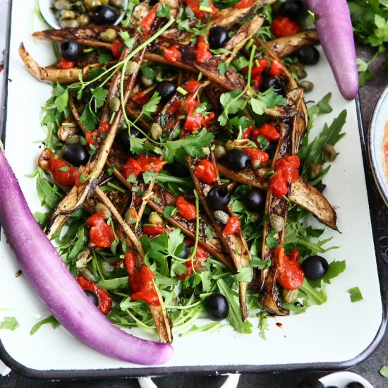 Eggplant Caponata Salad