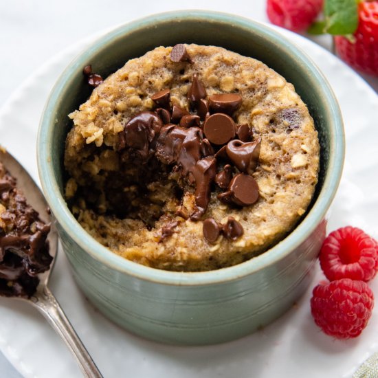 Oatmeal Mug Cake