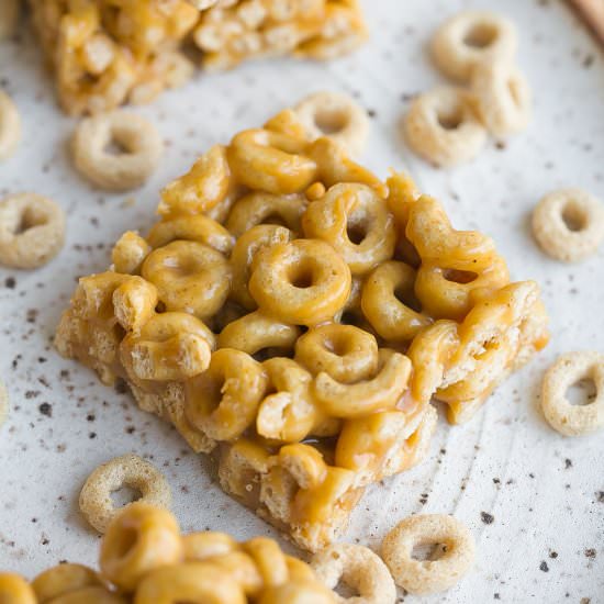 Peanut Butter Cheerio Bars