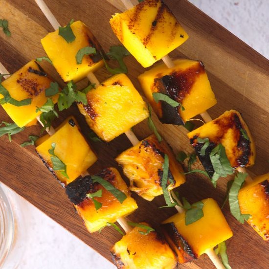 Grilled Mango Skewers