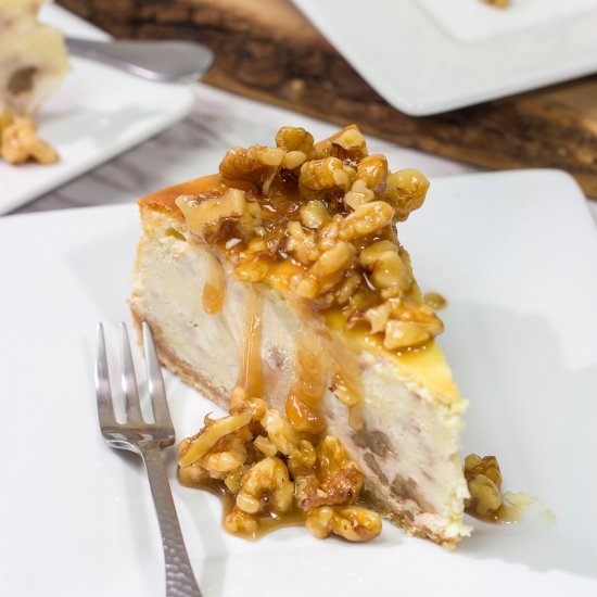 Honey Walnut Cheesecake