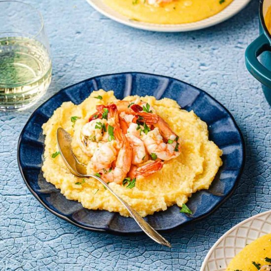 Shrimp And Polenta