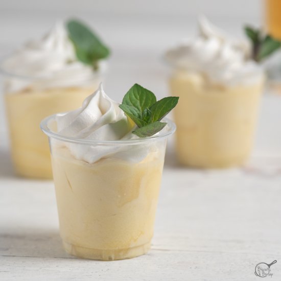 Mint Julep Pudding Shots