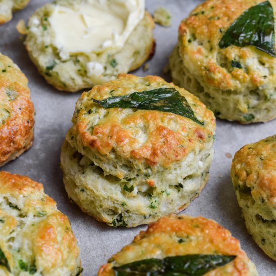 Wild Garlic Scones