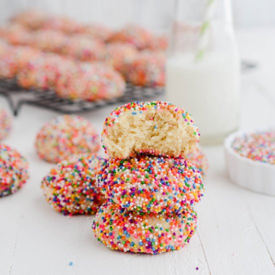 Mexican Sprinkle Cookies