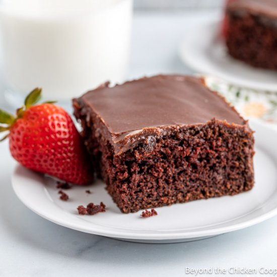 Buttermilk Chocolate Cake