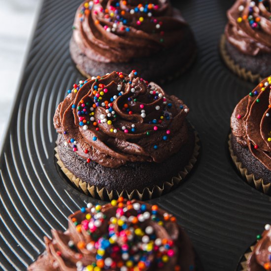 Vegan Chocolate Cupcakes