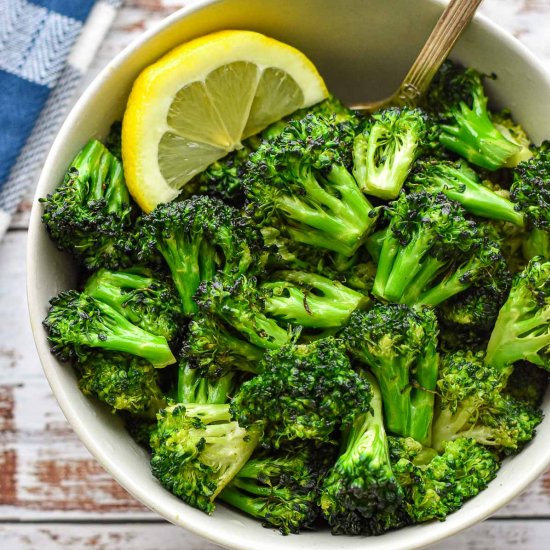 Low FODMAP Air Fryer Broccoli