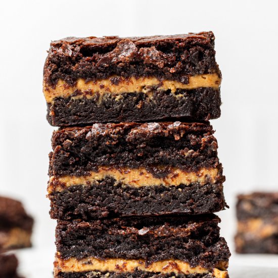 Chocolate Peanut Butter Brownies