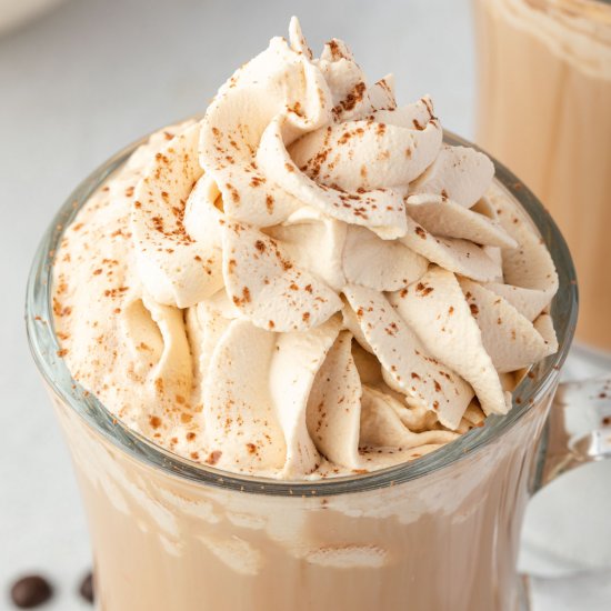 Espresso Whipped Cream